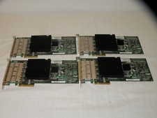 QTY 4 NETAPP X2065A-R6 3/6GBPS 4 PORT SAS QSFP HOST BUS ADAPTER 111-00341 PM8003 picture
