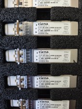 Ciena XCVR-A10Y31 1-Gigabit Ethernet (GbE) SFP LOT of 11 Modules (BG-SD) picture
