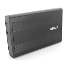 US 3.5 Inch IDE Hard Disk Drive Box External USB Envlosure Case Black picture