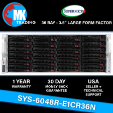 Supermicro SSG-6048R-E1CR36N 36B LFF 4U Server -V2- Choose CPUs/RAM - Wholesale picture