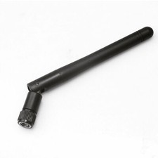 5-pack, RP-SMA Antenna for WiFi 2.4GHz/5Ghz Wireless Router or Card (Black) picture