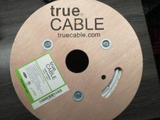 Used TrueCable Cat6 UTP Cable Roll (Outdoor Above Ground Use, 430+ ft Remaining) picture