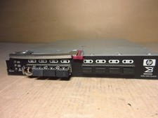 HP Brocade 4GB 4/24 FC SAN Switch 411121-001 AE372A INCL 4X SFP'S FROM HP C7000 picture