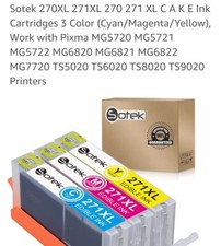 SOTEK 271XL Cyan ,Magenta ,Yellow High-Yield Ink Tanks  picture