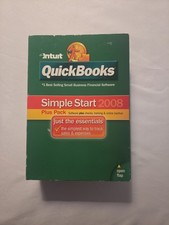 QuickBooks Simple Start 2008 Essentials Edition Financial Windows Vista 2000 XP picture