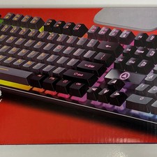  K500 Wired USB E-Sport 7 Color Backlight Gaming Keyboard picture