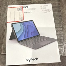 Logitech Combo Touch 10th Gen iPad Keyboard Case Oxford Gray picture