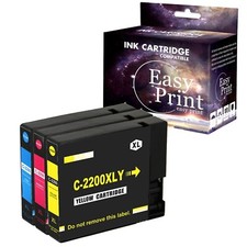 3PK PGI 2200 Ink Cartridge for Canon Maxify MB5420 iB4020 iB4120 Printer,CMY picture