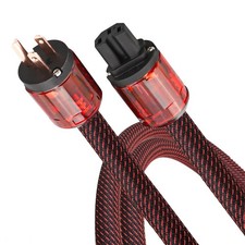 Audiocrast HPC01 HiFi Power Cable, 3.3ft, 125V 15A, Hi-End Amplifier Power picture