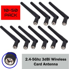 Lot of 10 - 100 Pack RP-SMA Antenna WiFi 2.4GHz/5Ghz 3, 5, 7 dBi Wireless Router picture