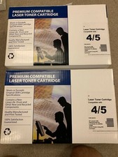 2 Premium Compatible Laser 4/5 Toner Cartridges picture