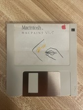 Apple Macintosh MacPaint 1.5 - 690-5011-D - Genuine Authentic Rare 1984 - 400k picture
