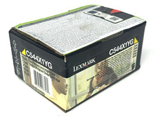 Lexmark C544X1YG Extra high yieldYellow Toner Cartridge OEM Genuine picture