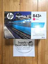 Genuine HP 843A XL Magenta Toner C1Q59A High Yield OEM Factory Sealed BOX NEW picture