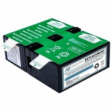 eReplacements replacement battery cartridge APCRBC124-ER for various APC BackUPS picture
