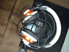 Hama HS-320 PC Headset in White/Orange picture