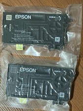 2 Epson 822XL DURABrite Ultra Black Inkjet Printer Ink Cartridge T822XL120-S picture