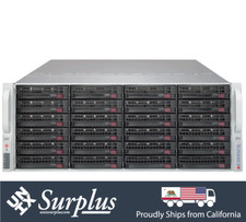 Supermicro 4U 36 Bay SAS3 UnRaid Server Xeon 28 Core 64GB 847BE1C-R1K28LPB SQ  X picture