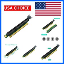PCI-Express 3.0/4.0 16x Riser Card 90 Degree High Speed Riser Card for 1U / 2... picture