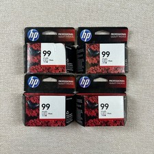 HP 99 Photo Ink Cartridge Lot of 4 Expired OEM Sealed Printer Ink picture