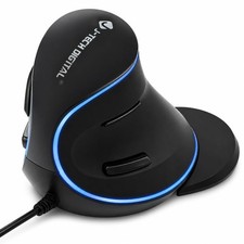 J-Tech Digital Wired Ergonomic Vertical USB Mouse with Adjustable Sensitivity... picture