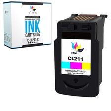 1PK Compatible Canon 211 Ink Cartridge Color for PIXMA MX360 MX410 MX420 iP2700 picture