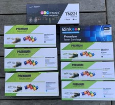 NEW LOT 8 - Brother TN221 TN-225 Toners BR-DR-221CL Drum Units FUNDRAISER picture