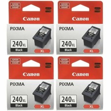 4 X Canon PG-240XL High Yield Black Ink (4 pack) picture