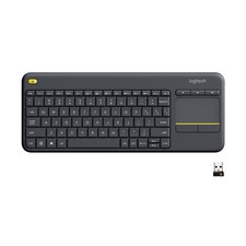 Logitech K400 Plus Wireless Touch Keyboard for TV PC Entertainment Black picture