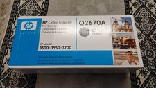 Q2670A HP Color NEW LaserJet Black Print Cartridge 3500 3550 3700 picture