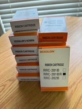 Bixolon Samsung GRC-220BR OEM Black Red Ribbon Cartridge SRP-270 SRP-275II picture