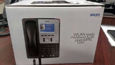 SNOM 821 VoIP Wireless Phone 12-Line LCD Gigabit SIP & Microsoft OCS 2346 -NEW picture