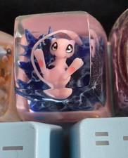 Pokemon Keycap Mew Artisan Handmade picture