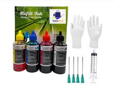 4x100ml ink refill for HP 910 910xl OfficeJet Pro 8035 8028 8025 8022 8020 picture