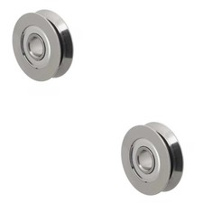 2PCS Stainless Steel U-Groove Pulley 3*14*4mm SZU3-14 U-Groove picture