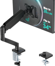 Adjustable Single Monitor Arm for 13-34 Inch Screens, up to 26.4 Lbs picture