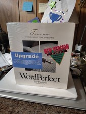 Sealed WordPerfect 5.2+ For Microsoft Windows - Vintage Word Processor Corel picture
