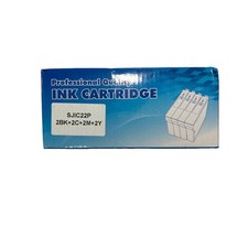 8 Pack SJIC22P Ink Cartridge Works for TM-C3500 TMC3500 C3500 C3510 C3520 picture