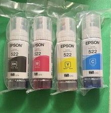 Genuine Epson 522 Ink Combo Pack for ET-2800 ET-2803-ET-4800-OEM-4PK picture