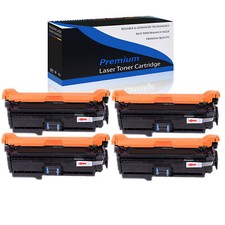 4PK CE260A 647A Black Toner for HP Color LaserJet CP4025 CP4025n CP4025dn picture