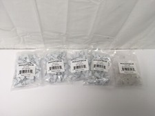 200 NEW Monoprice 7275 RJ45 White Strain Relief Boots + 50 Modular Plugs 7246 picture