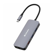 Verbatim 32152 VERBATIM USB-C 9 MULTIPORT HUB PRO MULTIPORT HUB CMH 09 9 PORTS picture