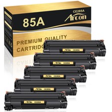 5PK Black Toner Cartridge for HP CE285A 85A Laserjet Pro M1217nfw M1522n M1522nf picture