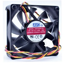 AVC DA07020R12H 7cm 7020 70x70x20mm 12V 0.33A 3 lines computer chassis CPU fan picture