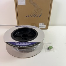 75 Meters SC/APC to SC/APC Fiber Optic Internet Cable Low Friction Single Mode picture