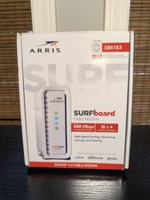 ARRIS SURFboard SB6183 DOCSIS 3.0 Cable Modem 686 Mbps 16x4 Gaming picture