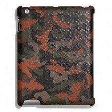 Coach Heritage Signature Fatigue/Orange Camo IPad Case Cover (F64219) - $128 picture