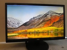 AOC E2429SWHE  LED Backlight  Monitor - 24” inch Good working Display 236LM00014 picture