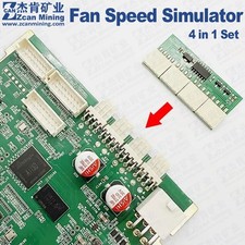 Antminer Cooling Fan Simulator Flat 4 Pin S19 S19j pro L7 KA3 Z15 Cooler Spoofer picture