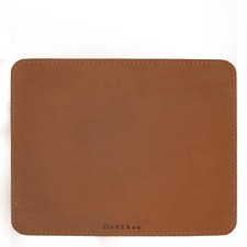 Full-Grain Leather Mouse Pad - Genuine Leather Mouse Mat with Non-Slip Backin... picture